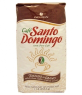 Кофе в зернах Santo Domingo 100 % Puro Cafe (Санто Доминго 100 % Пуро кафе), 453г, вакуумная упаковка